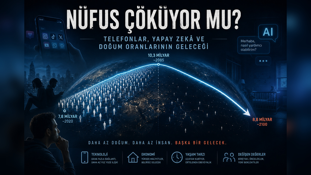 Eren Kumcuoğlu — Elon Musk&rsquo;ın Nüfus Kehaneti: Akıllı Telefonlar, Sosyal Medya ve AI&rsquo;ın Dünya Nüfusuna Etkisi&mldr;