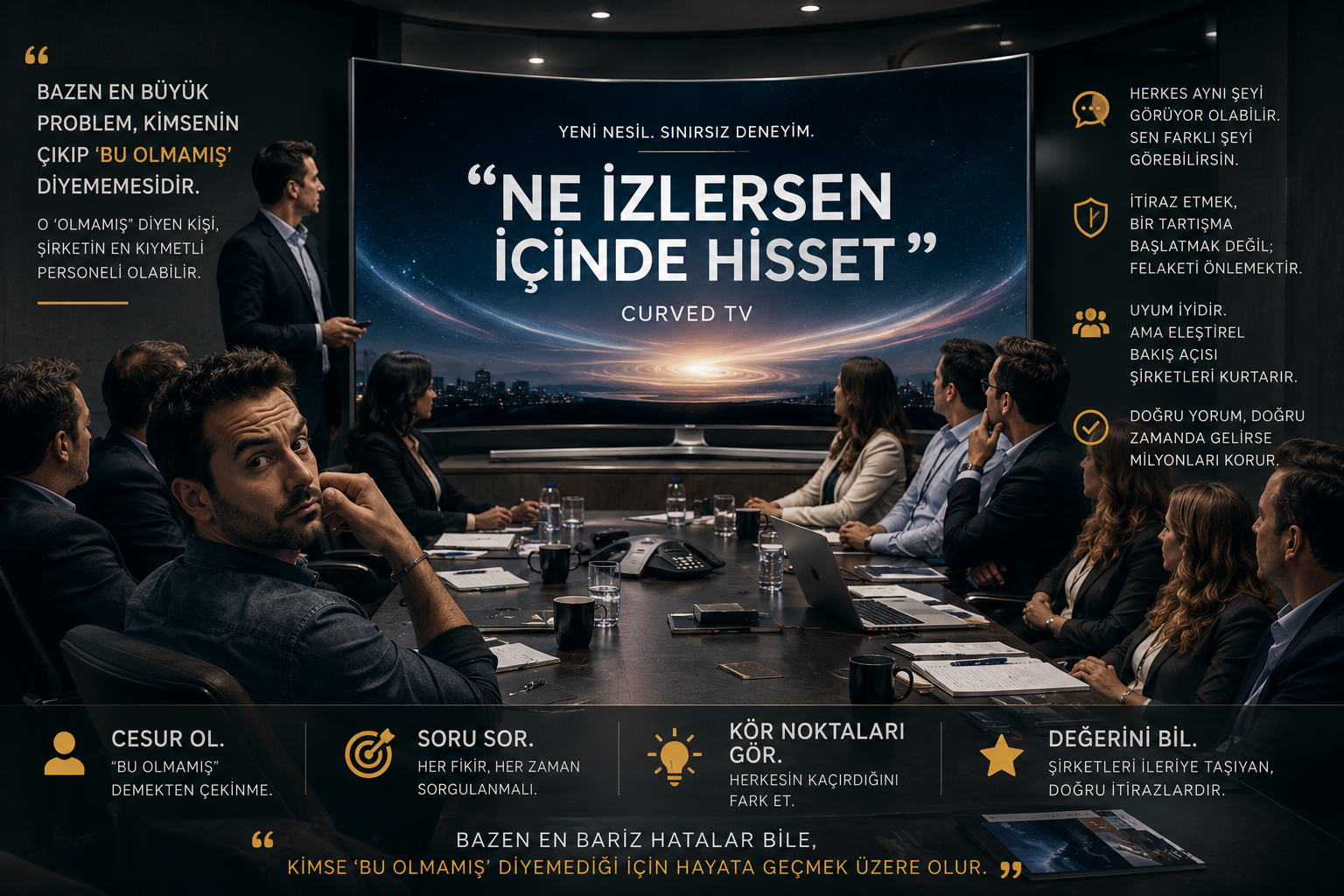 Eren Kumcuoğlu — Ne İzlersen İçinde Hisset mi? İstemem öyle deneyim!