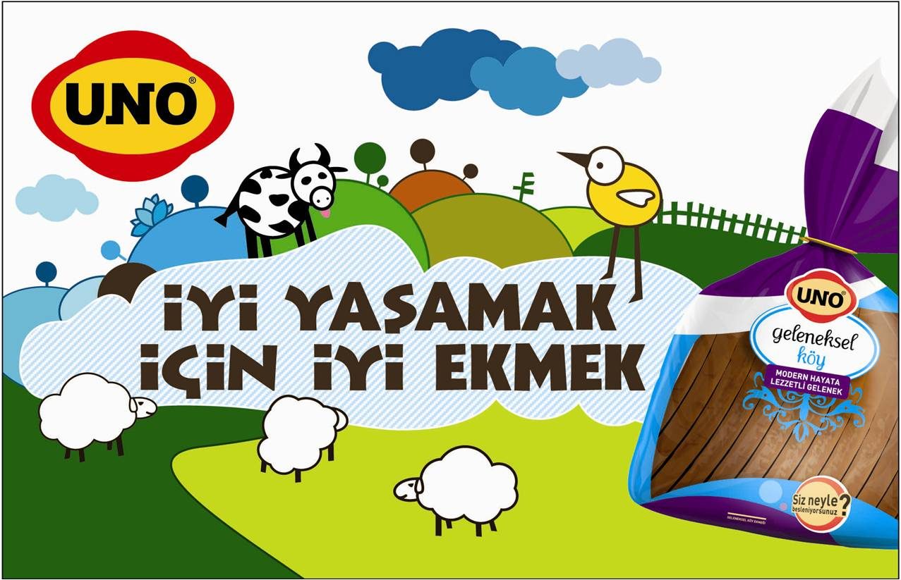 Ülker UNO — 'Siz Neyle Besleniyorsunuz' brand manifestation and full digital identity reinvention, 2009